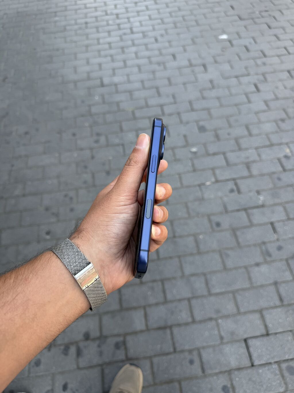 IPhone 17 Pro, 256 GB, Blue Titanium, Zəmanət, Face ID — Apple iPhone, Bakı (2)