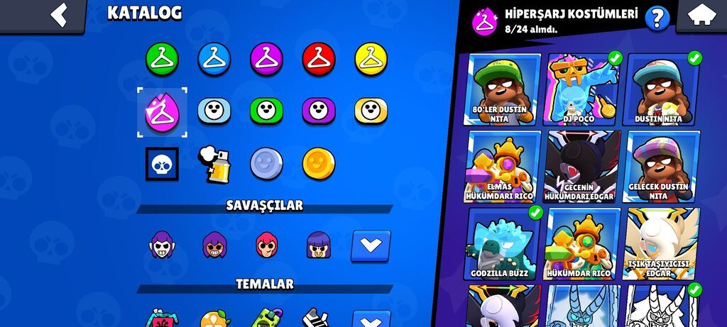 Brawl Stars hesabı – yüksək səviyyəli, tam dolu kontent - Kupa yolu — Elektronika, Şəki (8)