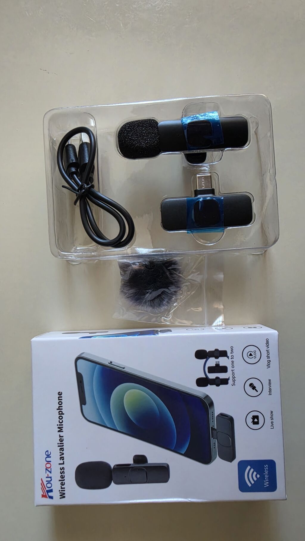 Yeni Simsiz (Bluetooth) Mikrofon — Elektronika, Bakı