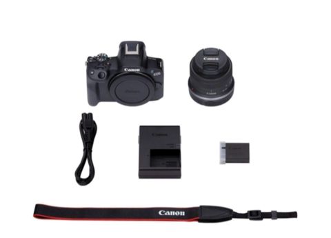 Canon EOS R50 + RF-S 18-45mm + Sandisk 128 GB + D — Bakı