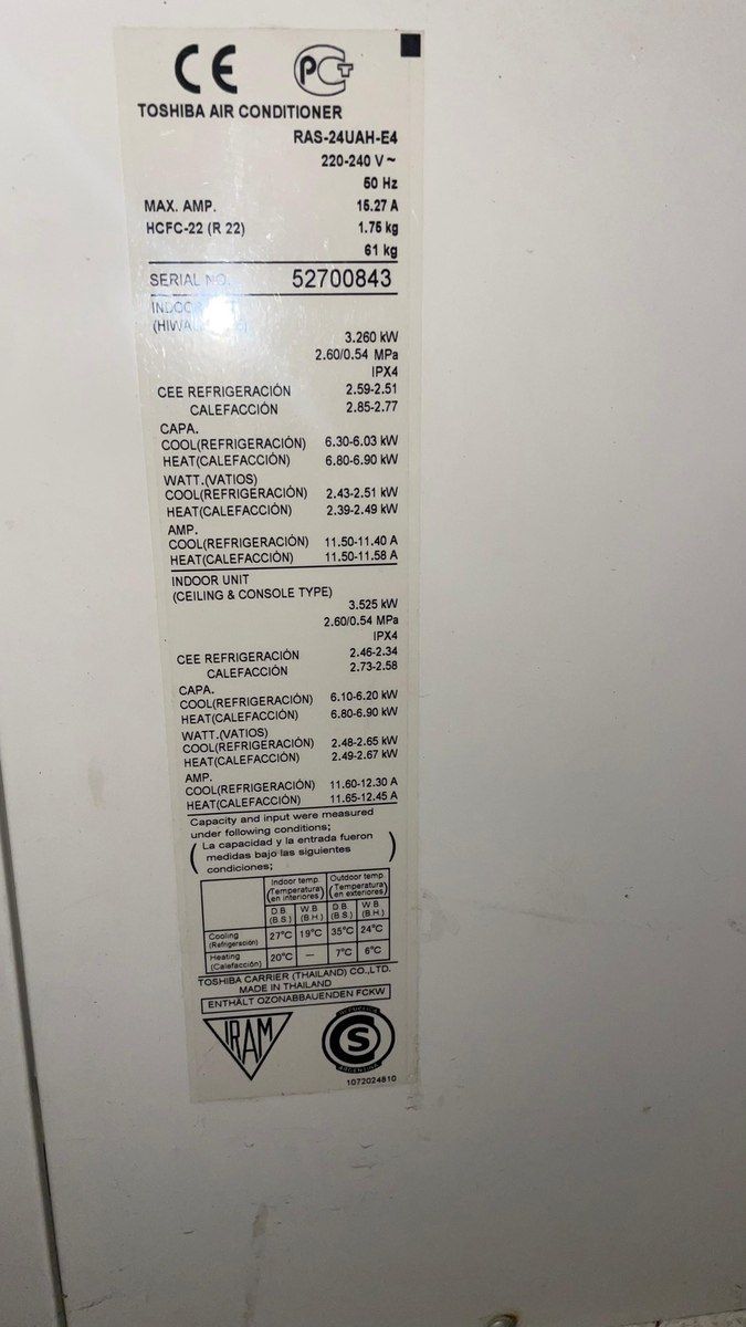 Kondisioner Toshiba — Ev texnikası, Bakı (3)