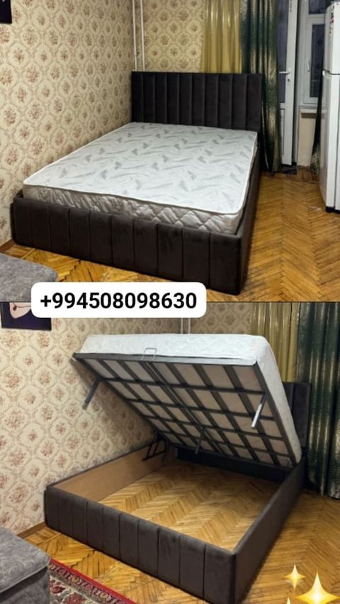 Yeni, İkinəfərlik çarpayı, Bazalı, Matras ilə, Siyirməsiz, Azərbaycan — Digah