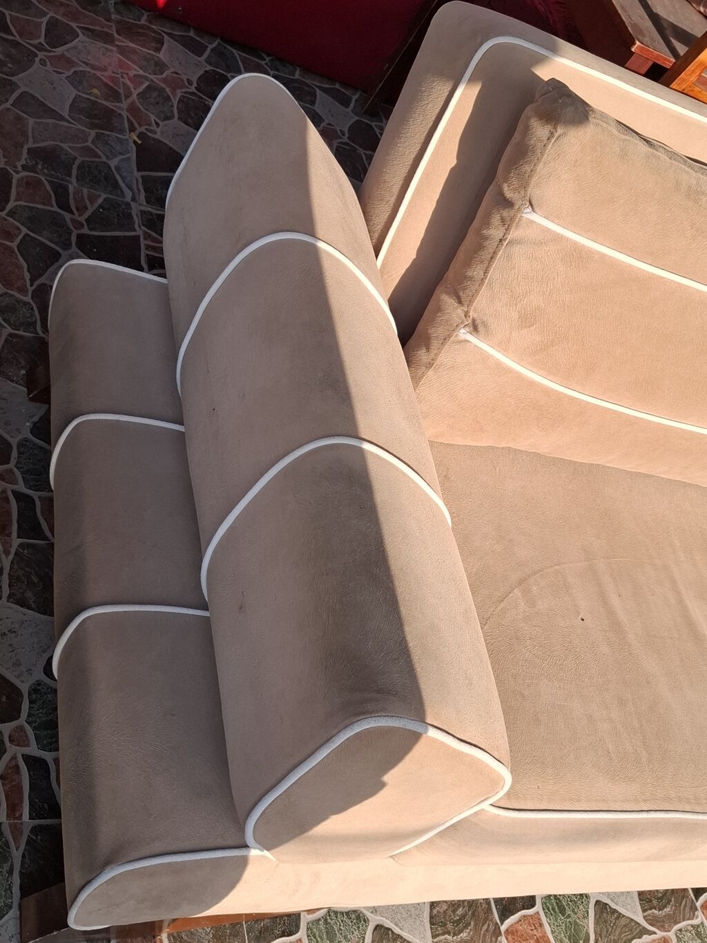 Divan, İşlənmiş, Açılan, Bazalı, Parça, Pulsuz çatdırılma — Mebel, Digah (2)