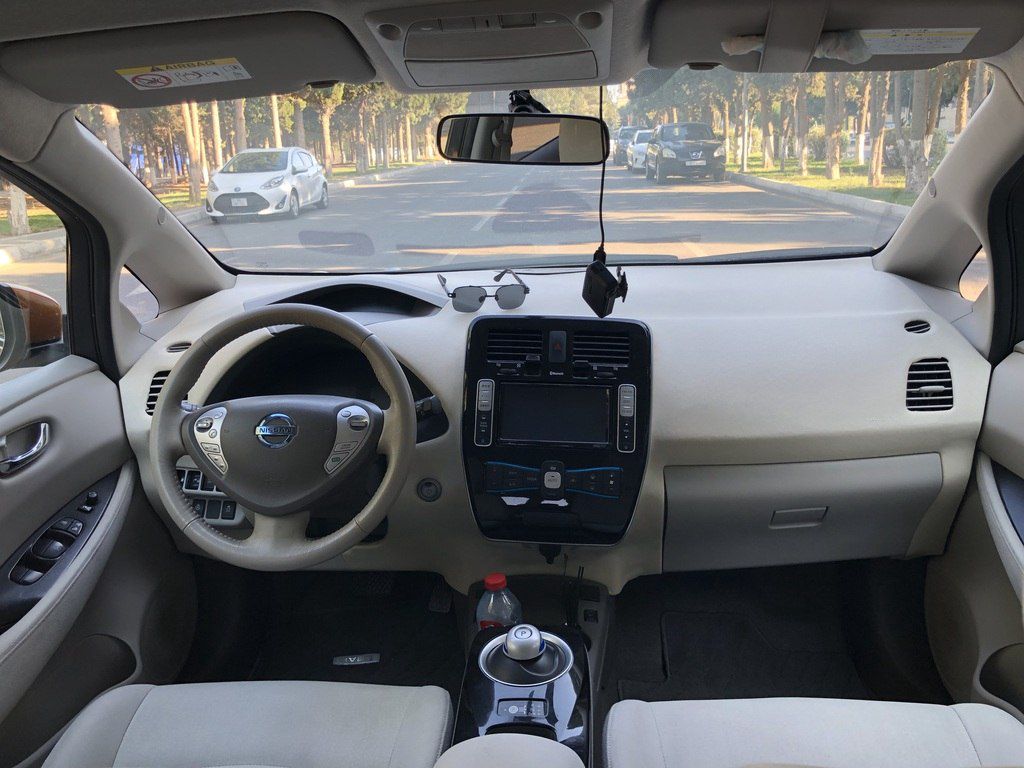 Nissan Leaf, 24 kWh, 2015 il, 41 700 km — Avtomobillər, Sumqayıt (8)