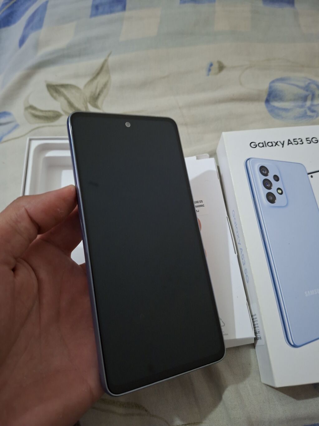Samsung Galaxy A53 5G, 128 GB, rəng - Mavi, Sənədlərlə — Samsung, Bakı (8)