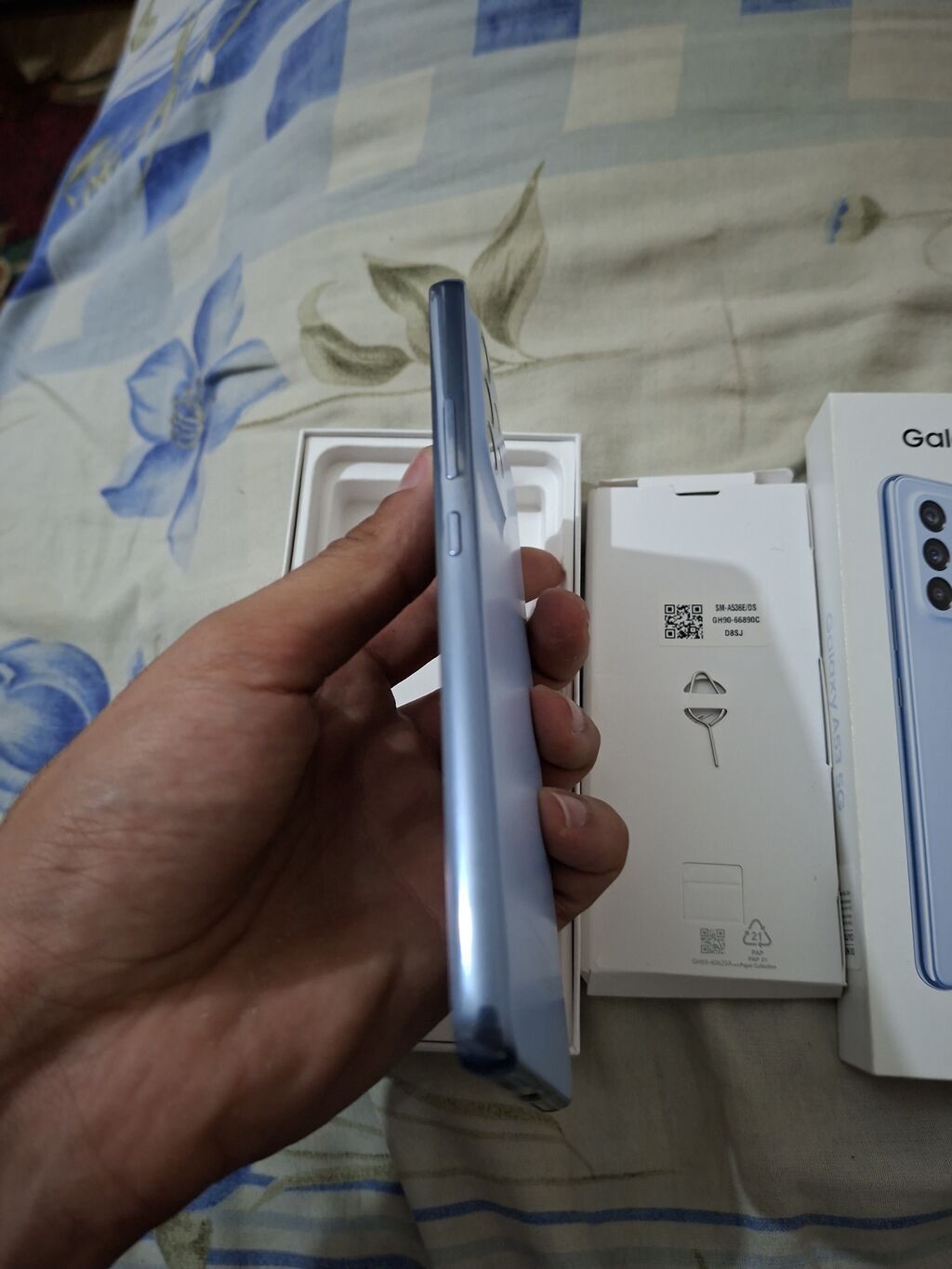Samsung Galaxy A53 5G, 128 GB, rəng - Mavi, Sənədlərlə — Samsung, Bakı (4)