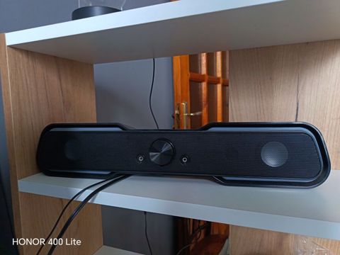 Masaüstü səs paneli (soundbar) – kompyuter və noutbuk üçün. Yeni — Novxanı