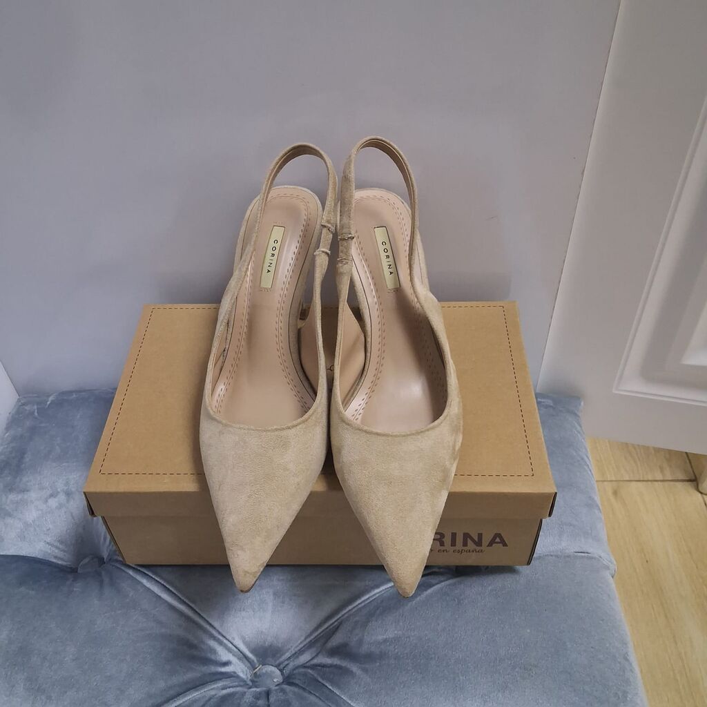 Corına qadın ayaqqabısı – slingback dizayn - Brend: Corına (diseñado — Şəxsi əşyalar, Bakı