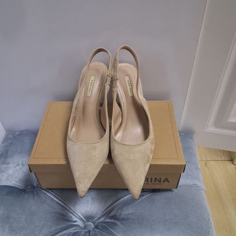 Corına qadın ayaqqabısı – slingback dizayn - Brend: Corına (diseñado — Bakı