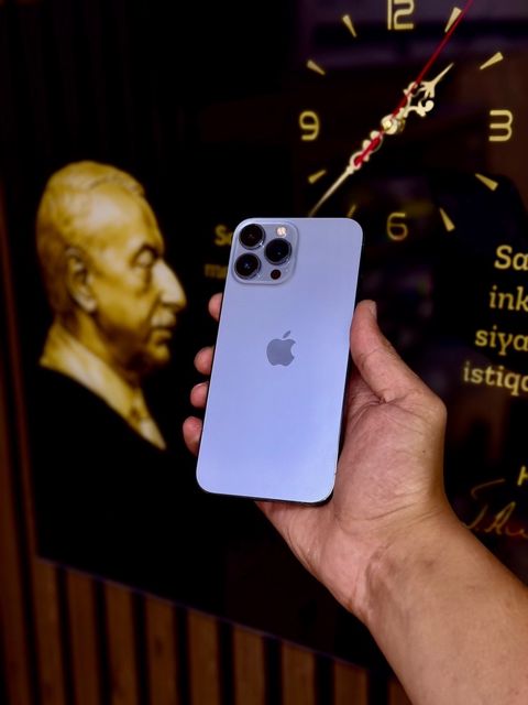 Apple iPhone 13 Pro Max Sierra Blue 128GB/6GB — Bakı
