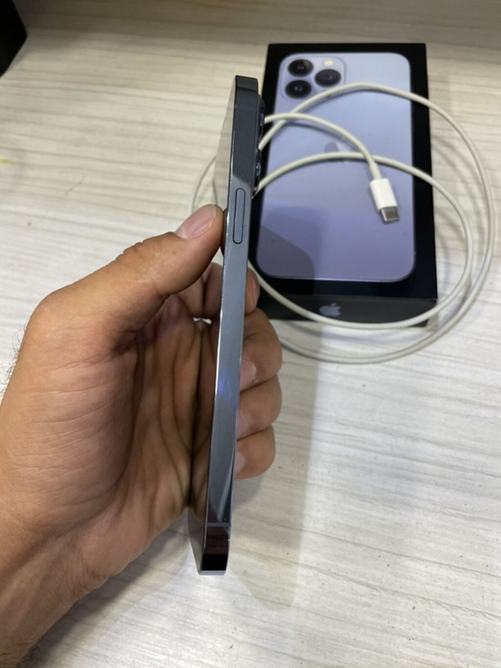 IPhone 13 Pro Max, 256 GB, Sierra Blue, Simsiz şarj, Face ID — Apple iPhone, Bakı (2)
