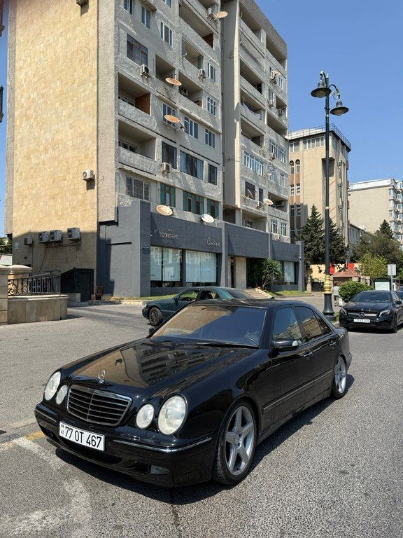 Mercedes E 270, 2.7 L, 2001 il, 248 000 km — Avtomobillər, Bakı (3)