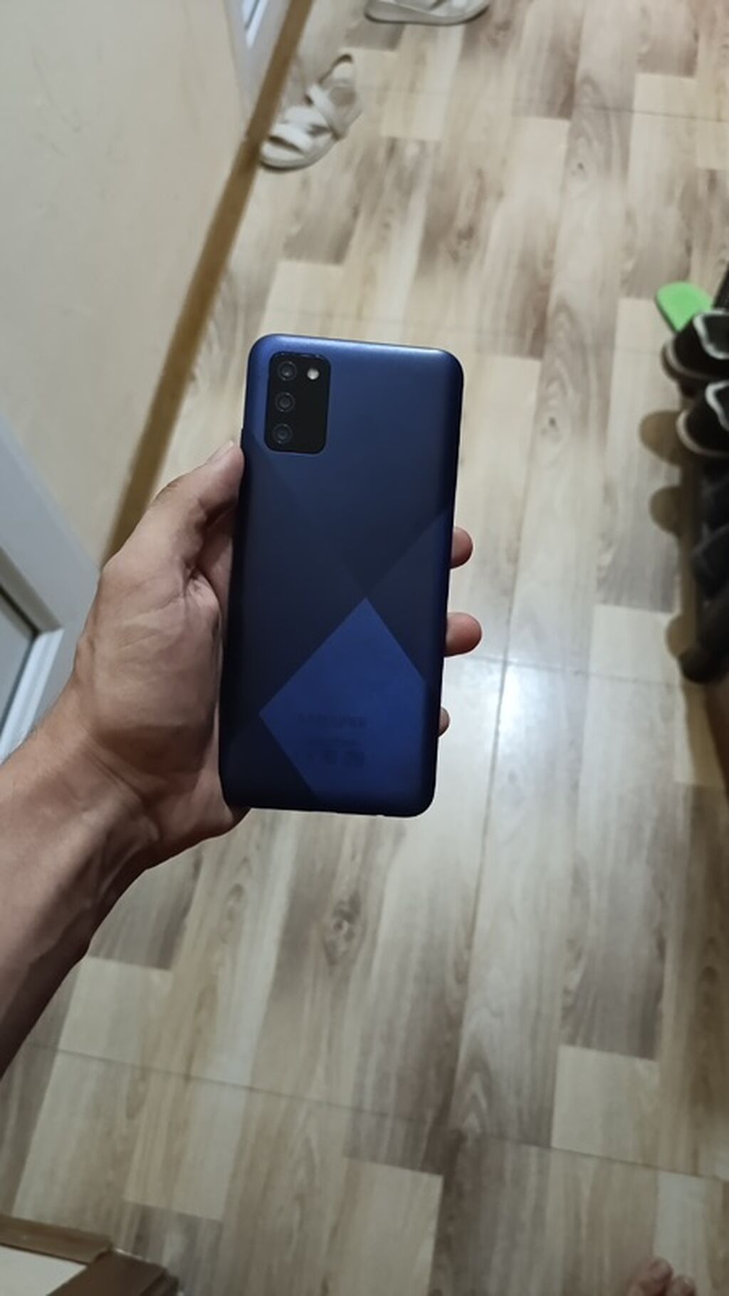 Samsung Galaxy A02 S, 32 GB, rəng - Göy, Sensor — Samsung, Masazır (4)