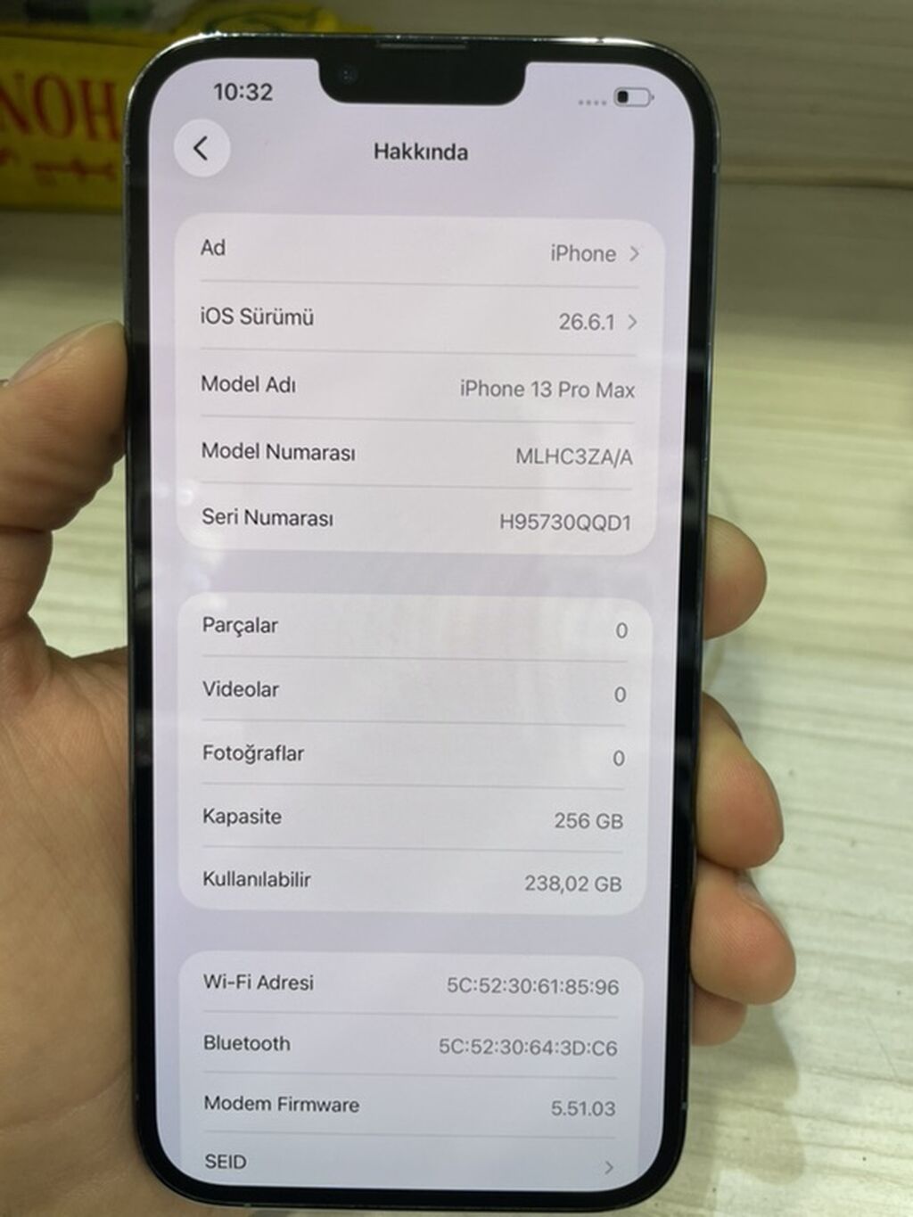 IPhone 13 Pro Max, 256 GB, Sierra Blue, Simsiz şarj, Face ID — Apple iPhone, Bakı (6)