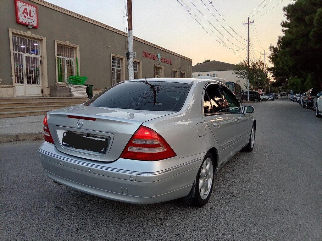 Mercedes C 240, 2.6 L, 2000 il, 296 000 km — Avtomobillər, Bakı (6)