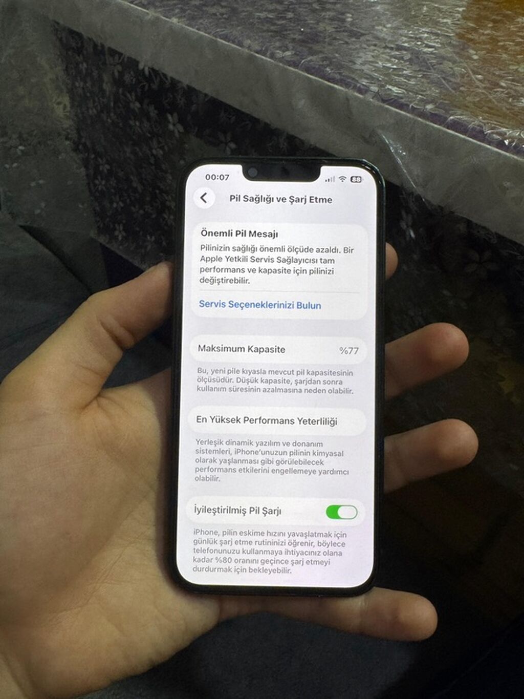IPhone 13, 128 GB, Yaşıl — Apple iPhone, Bakı (4)