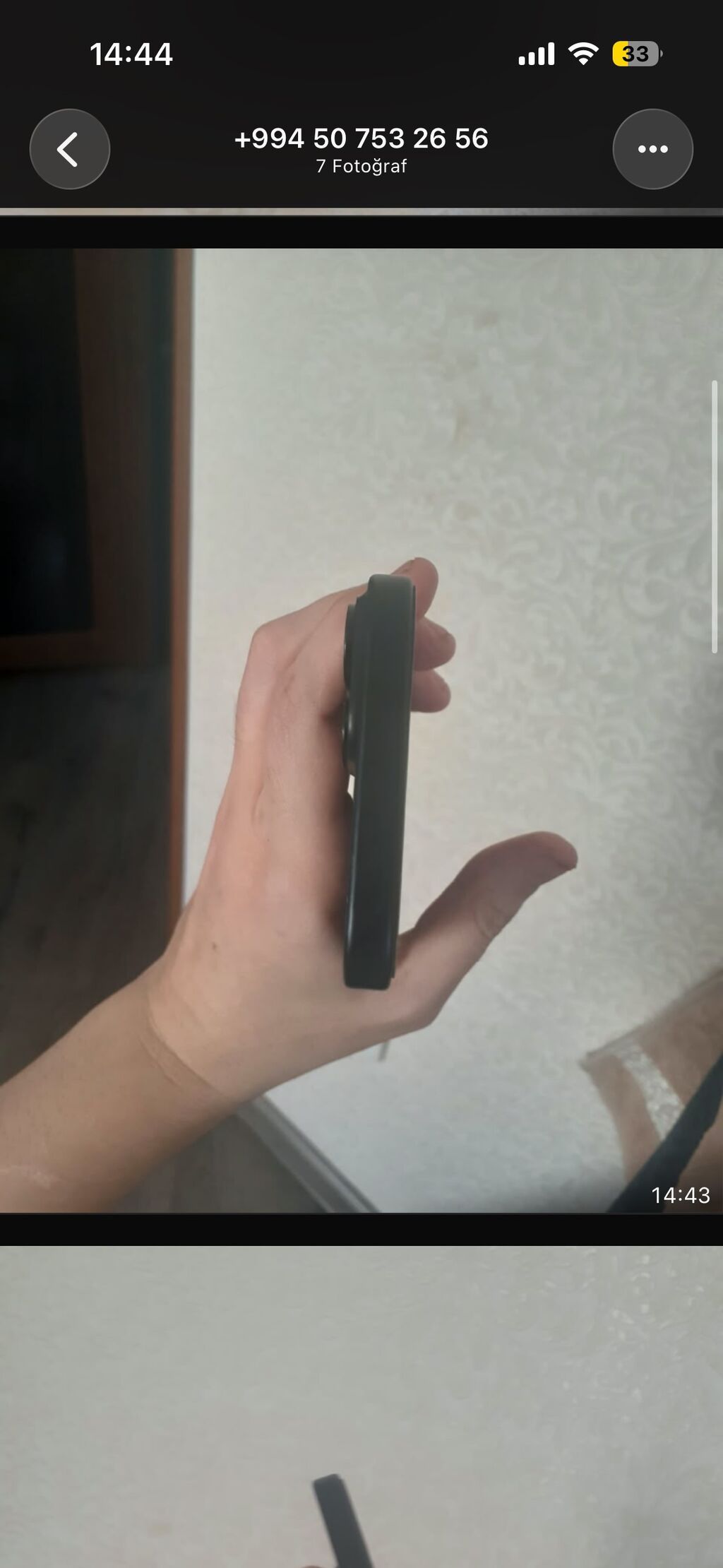 IPhone 15, 128 GB, Qara, Zəmanət, Barmaq izi, Simsiz şarj — Apple iPhone, Qobu (2)