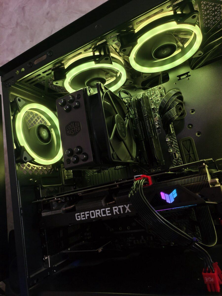 Gaming Kompüter RTX 3060 Ti HP Omen 27Q — Masaüstü kompüterlər, Bakı (9)