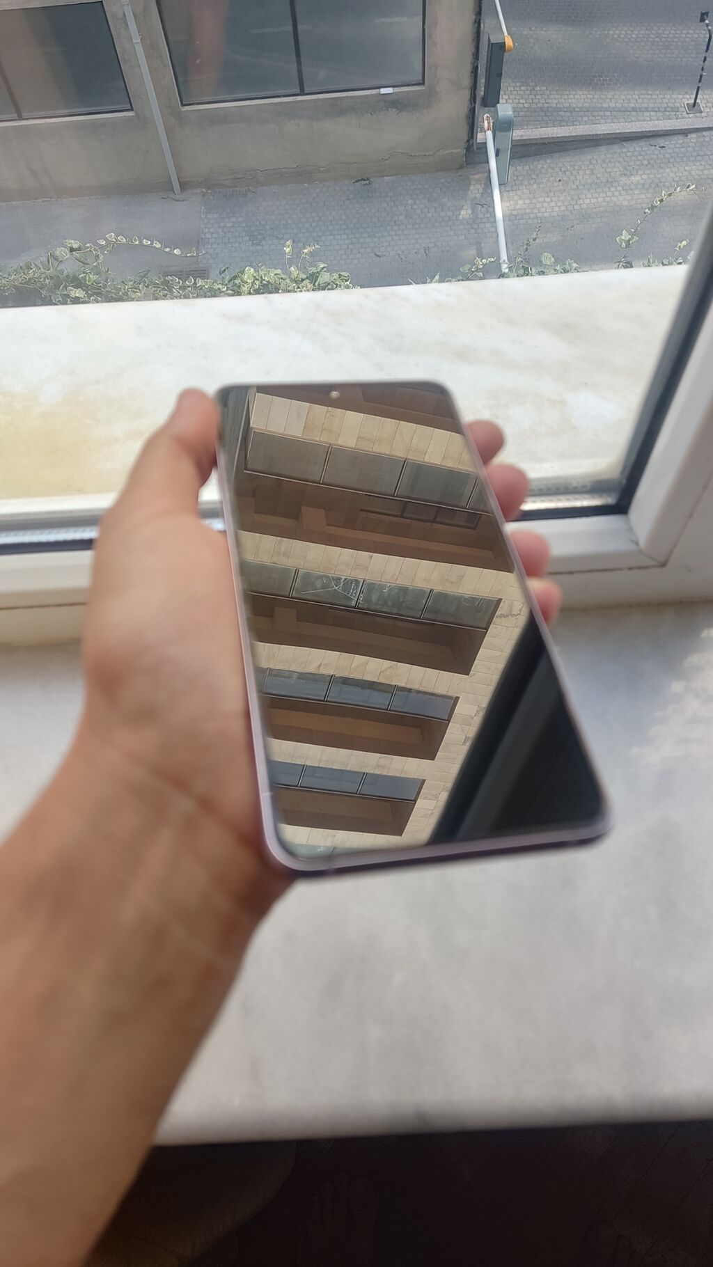 Samsung Galaxy S21 FE, 128 GB, rəng - Bənövşəyi, Simsiz şarj — Samsung, Bakı