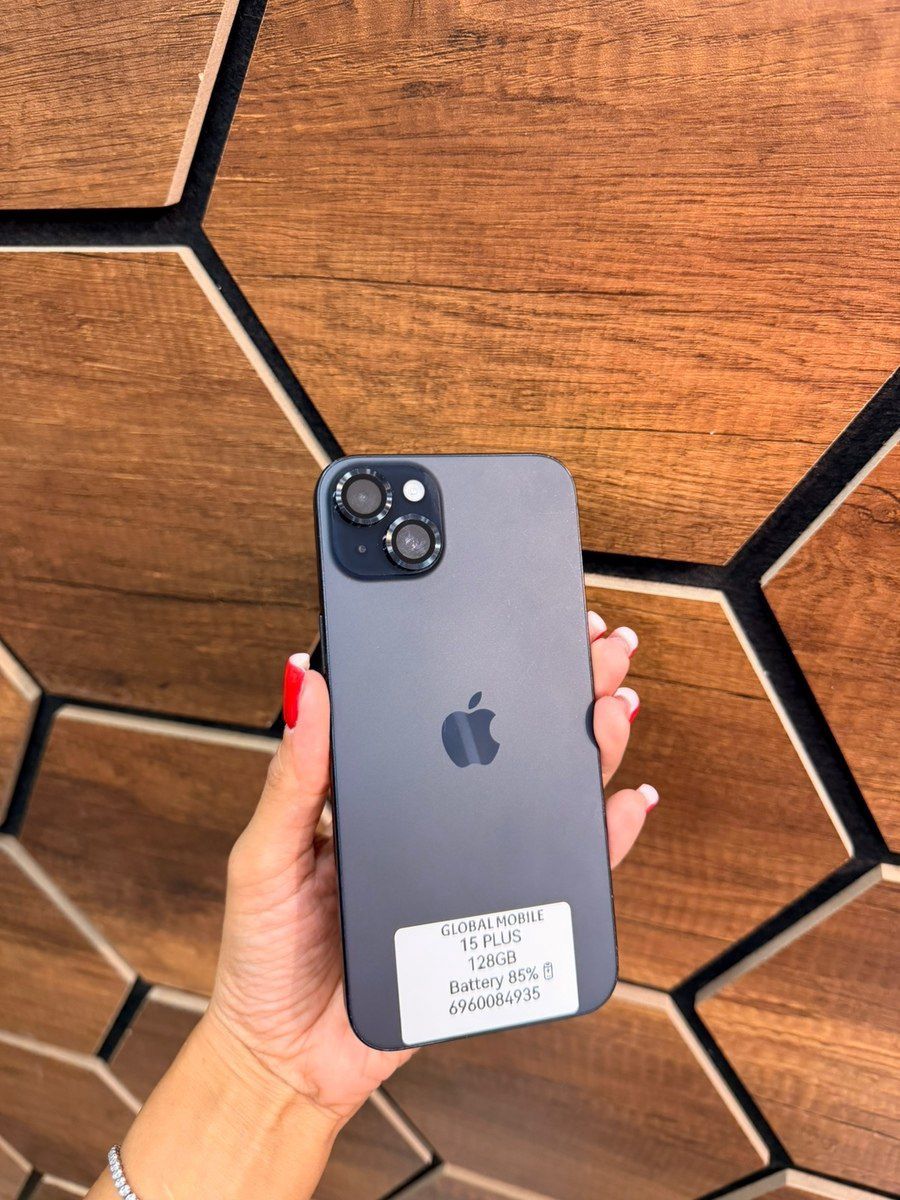 Apple iPhone 15 Plus Black 128GB/6GB — Smartfonlar, Bakı (2)