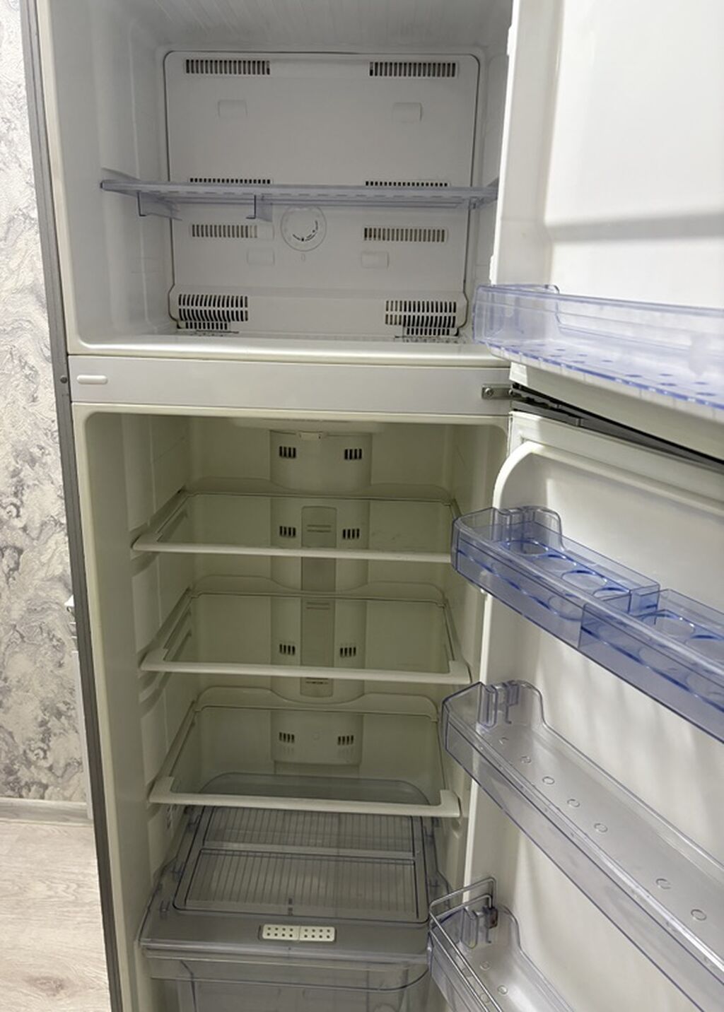 İşlənmiş 2 qapılı Beko Soyuducu Satılır, rəng - Gümüşü — Soyuducular, Digah (3)