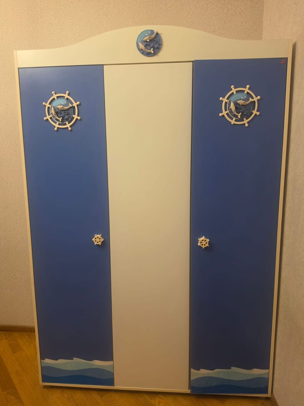 Uşaq otağı üçün dəniz temalı mebel dəsti (Türkiyə istehsalı) Tərkibi — Mebel, Bakı (9)