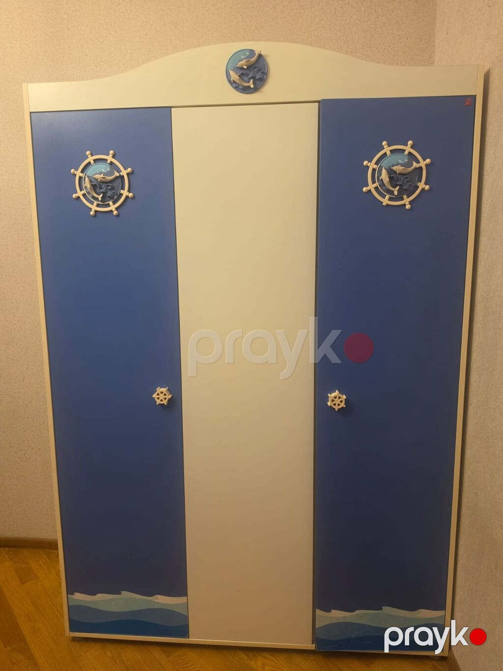 Uşaq otağı üçün dəniz temalı mebel dəsti (Türkiyə istehsalı) Tərkibi — Mebel, Bakı (9)