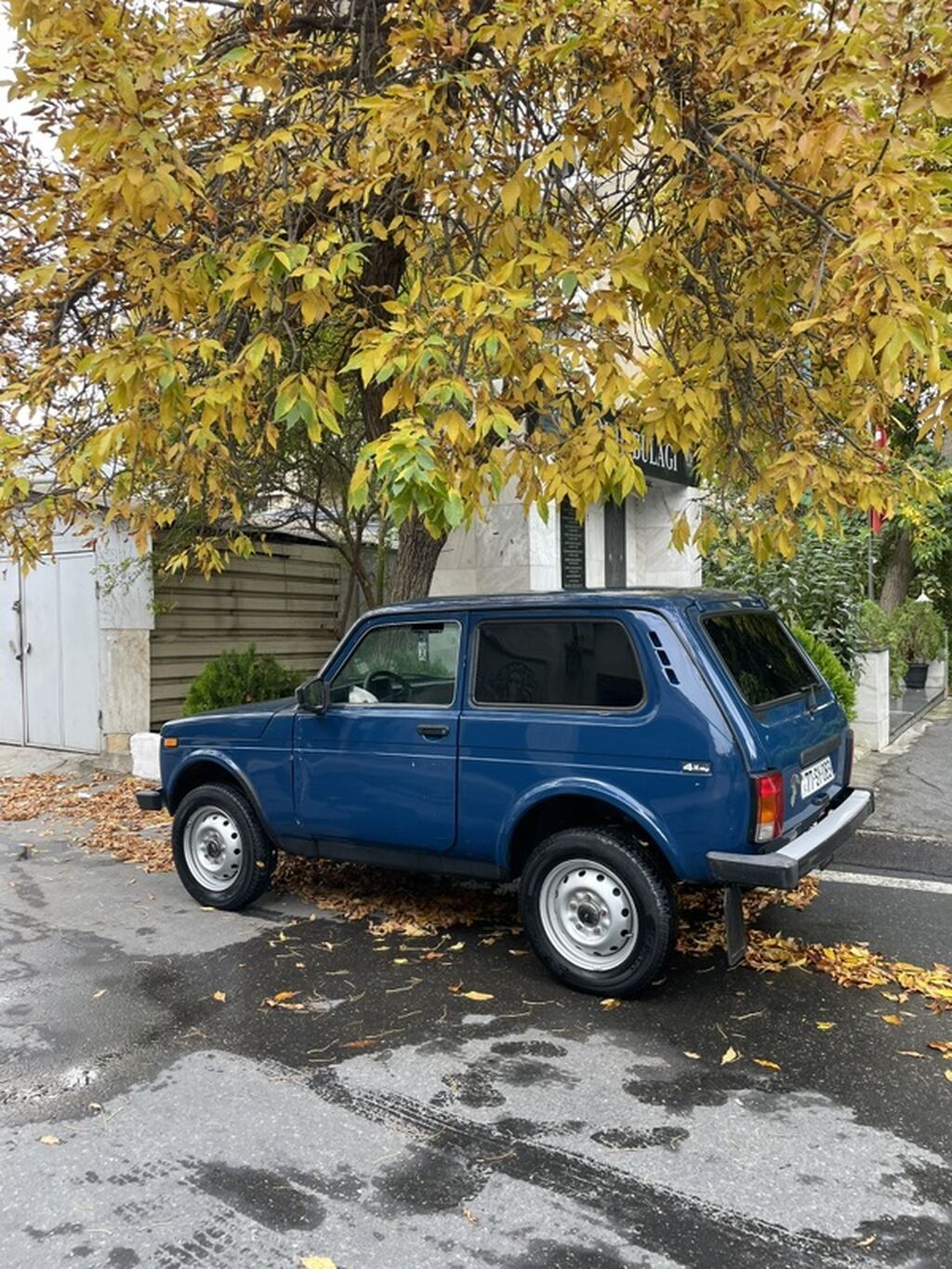 Lada Niva 4x4, mavi rəng, 3 qapılı SUV. Texniki xüsusiyyətlər və — Avto, Bakı (3)