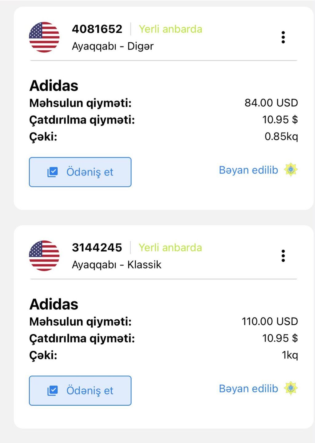 Adidas Original Spezial modeli idman ayaqqabısı - Rəsmi Adidas — Şəxsi əşyalar, Bakı (3)