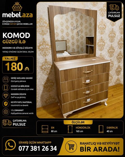 Yeni, Termolar, Laminat, Kredit yoxdur, Şəhərdaxili pulsuz çatdırılma — Bakı