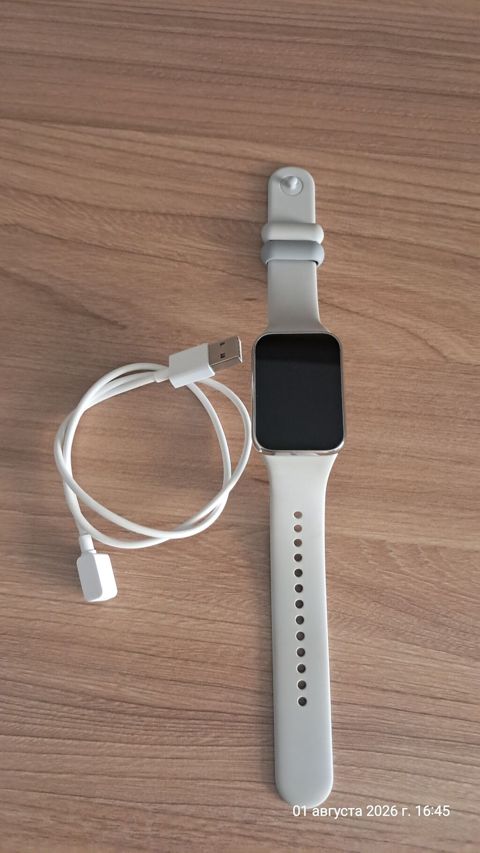 İşlənmiş, Smart qolbaq, Xiaomi, Sensor ekran, rəng - Ağ — Bakı