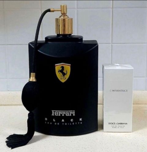 Ferrari Black Eau de Toilette - böyük dekorativ vintaj atomizerli — Bakı
