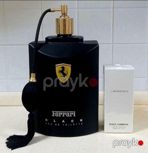 Ferrari Black Eau de Toilette - böyük dekorativ vintaj atomizerli — Bakı