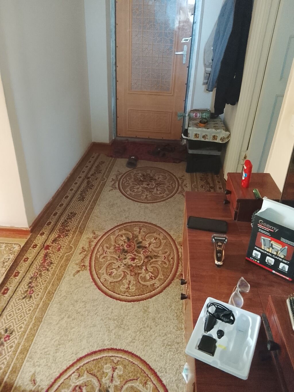 Otaqlar: İşıqlı yataq otağı (2 çarpayı), pərdə və xalça ilə — Daşınmaz əmlak, Digah (8)