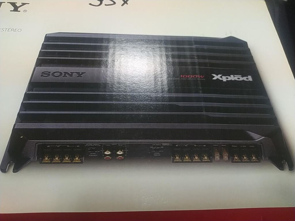 Sony XM-N1004 Xplod 4-kanallı avtomobil gücləndiricisi - Maksimal — Elektronika, Sumqayıt (2)