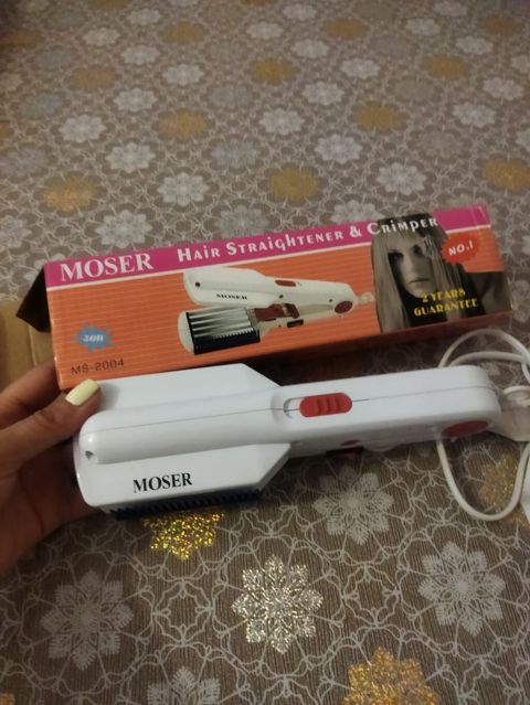 Moser Hair Straightener & Crimper (MS-2004) - 2-si 1-də: saç — Gəncə