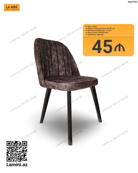 LA Mını yumşaq oturacaqlı masa/stul - Model kodu: 5763 - Təyinat: 1 — Bakı