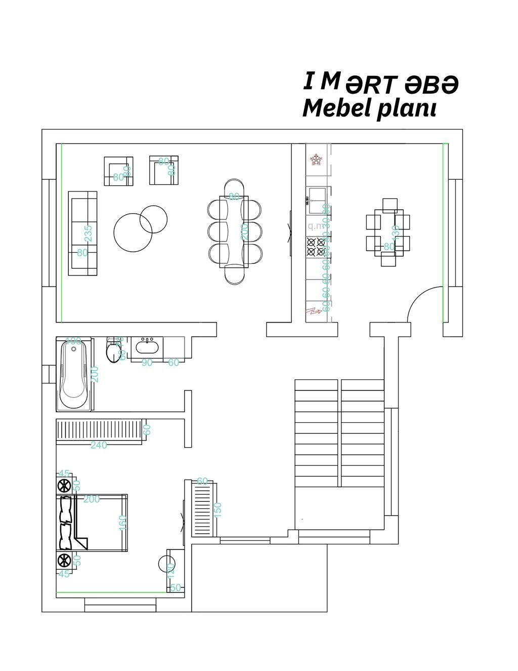 Peşəkar interyer və Mebel Dizaynı Yaşayış və kommersiya məkanları — Tikinti və təmir, Mehdiabad (7)