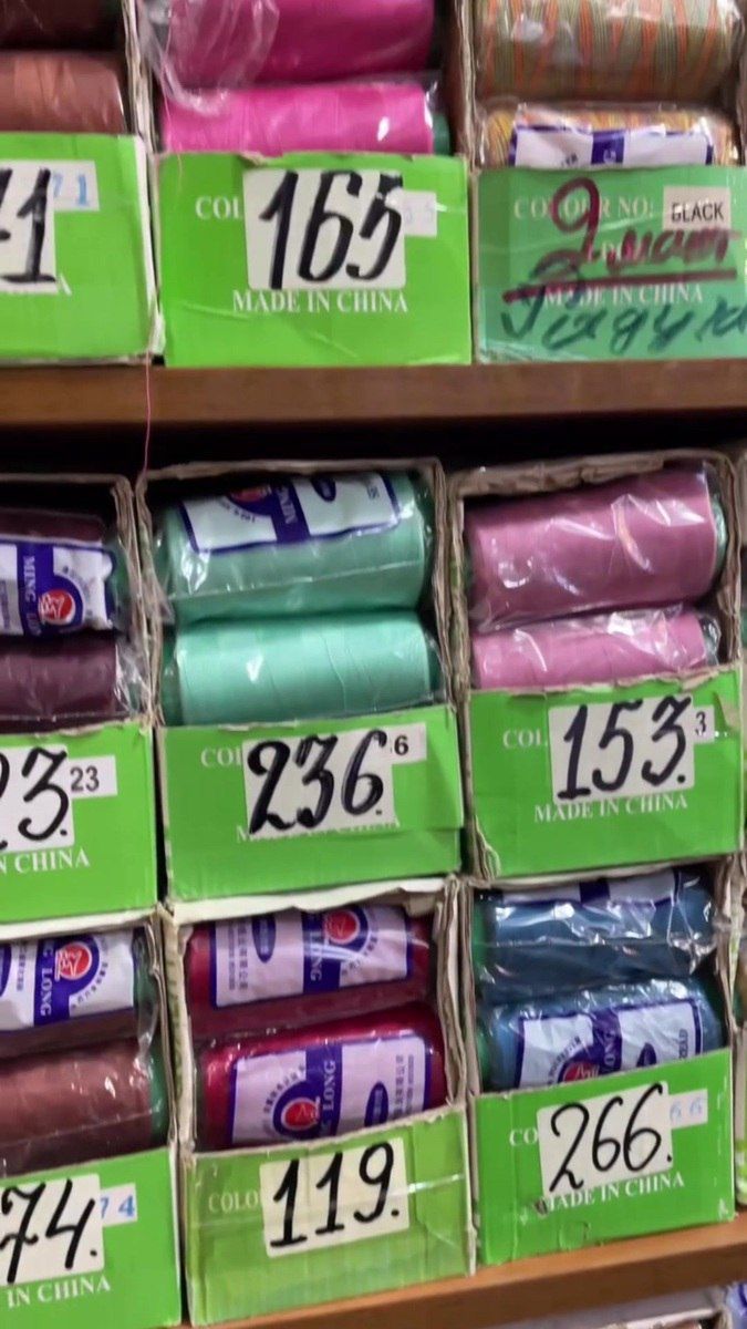 Tikiş və overlok sapları — Mallar, Bakı (12)