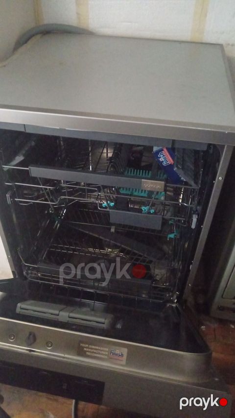 Gorenje qabyuyan maşın – tam ölçülü, inox korpuslu, ön paneldə gizli
