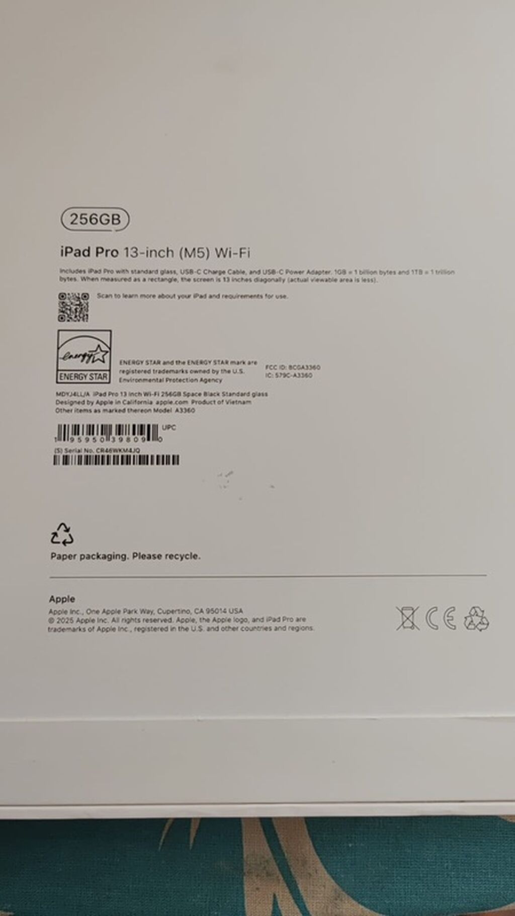 Apple iPad Pro 13-inch (M5) Wi‑Fi + Apple Pencil Pro dəsti - Planşet — Elektronika, Bakı (3)