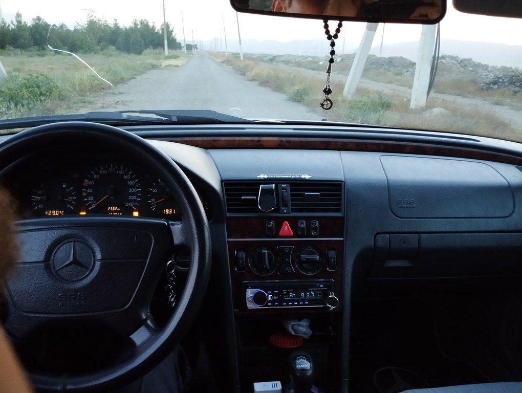 Mercedes C 180, 1.8 L, 1998 il, 199 425 km — Avtomobillər, Gəncə (8)