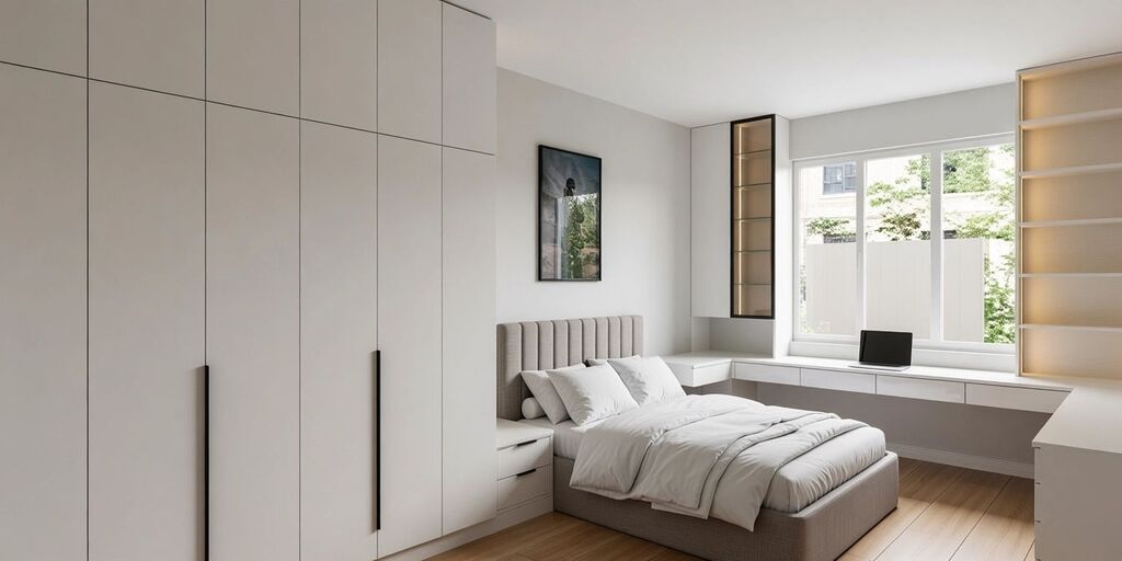 Sifarişlə mətbəx dəsti, Sadə laminat — Mebel, Bakı (4)
