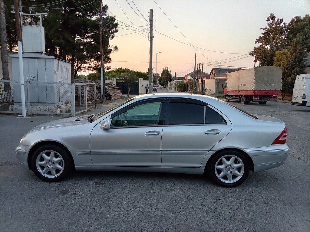 Mercedes C 240, 2.6 L, 2000 il, 296 000 km — Avtomobillər, Bakı (12)
