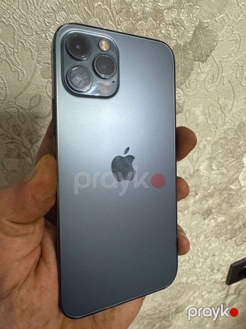 IPhone 12 Pro, 256 GB, Pacific Blue, Barmaq izi, Face ID