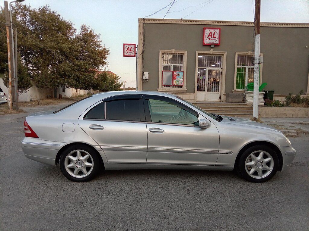Mercedes C 240, 2.6 L, 2000 il, 296 000 km — Avtomobillər, Bakı (11)