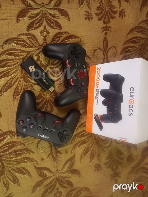 Euroacs 20000+ Stick Game Player – 2 ədəd simsiz oyun pultu və USB