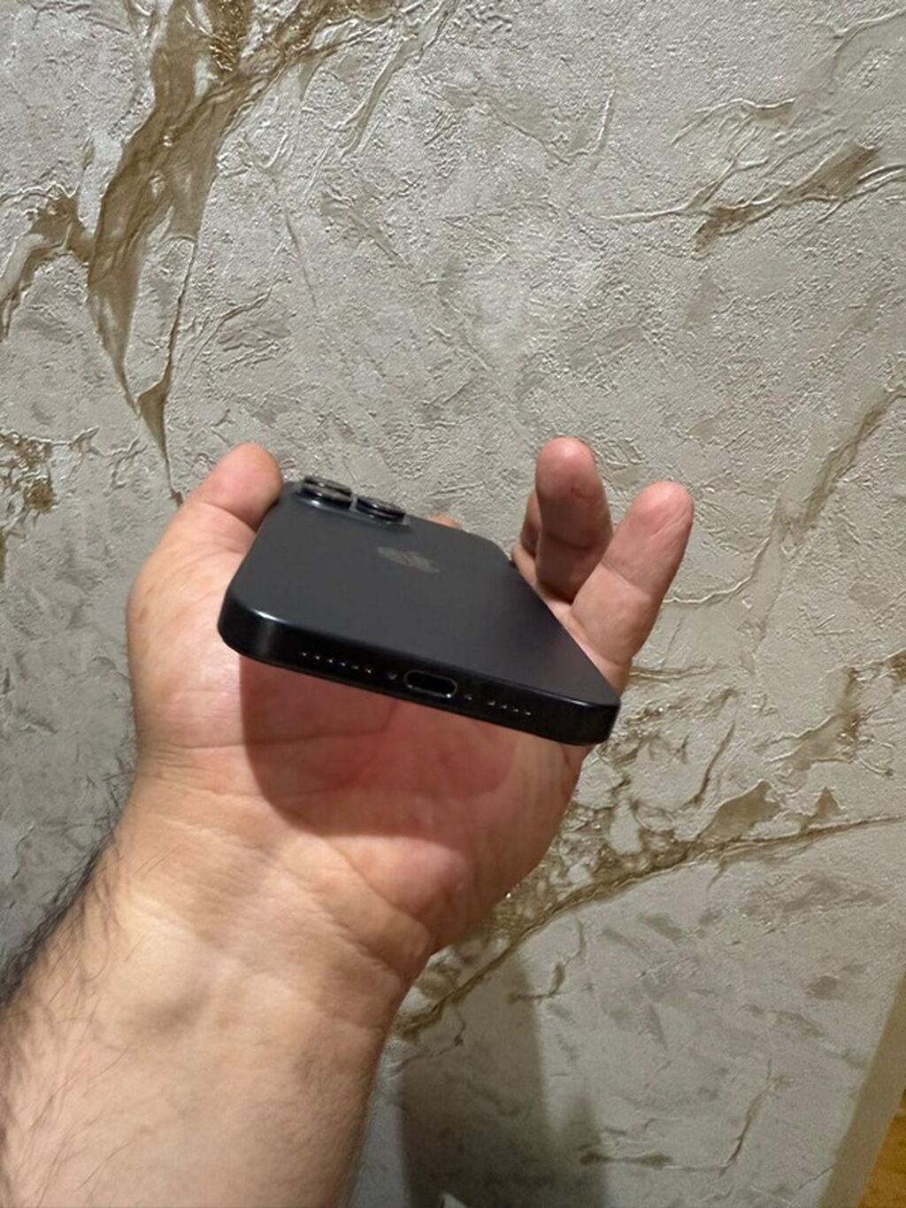 IPhone 15 Pro, 256 GB, Black Titanium, Simsiz şarj — Apple iPhone, Bakı (3)