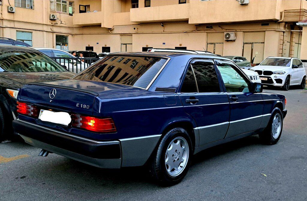 Mercedes 190, 2.0 L, 1990 il, 328 000 km — Avtomobillər, Bakı (7)