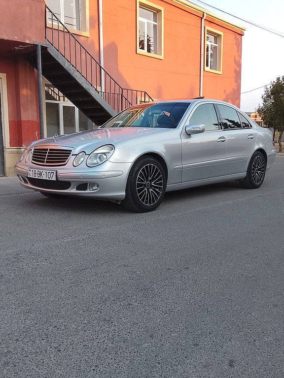 Mercedes E 270, 2.7 L, 2002 il, 251 000 km — Avtomobillər, Şirvan (5)